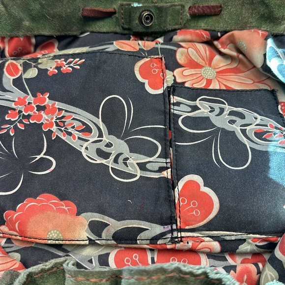 Lucky Brand Shoulder Bag, Green Suede, OS - Picture 8 of 9